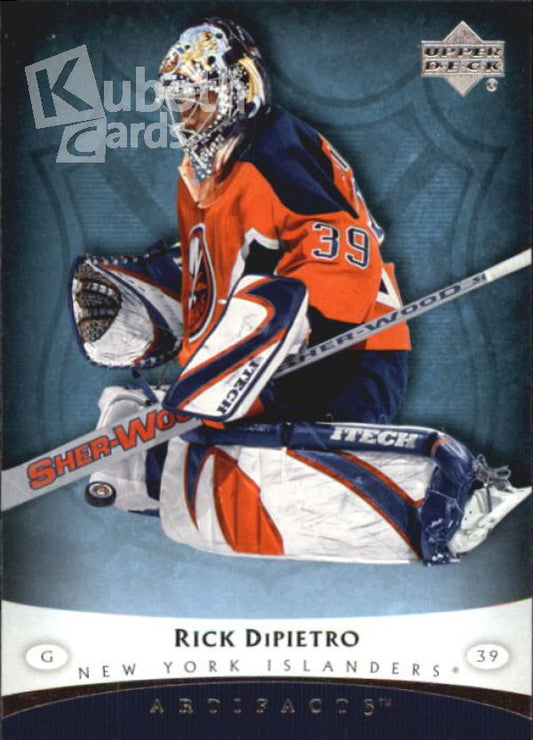 NHL 2005-06 Artifacts - No 66 - Rick DiPietro