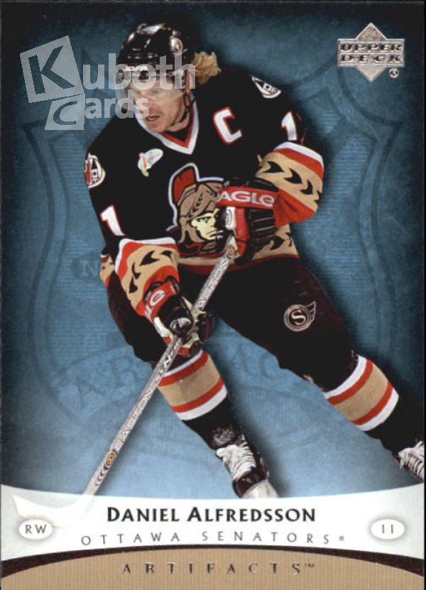 NHL 2005-06 Artifacts - No 68 - Daniel Alfredsson