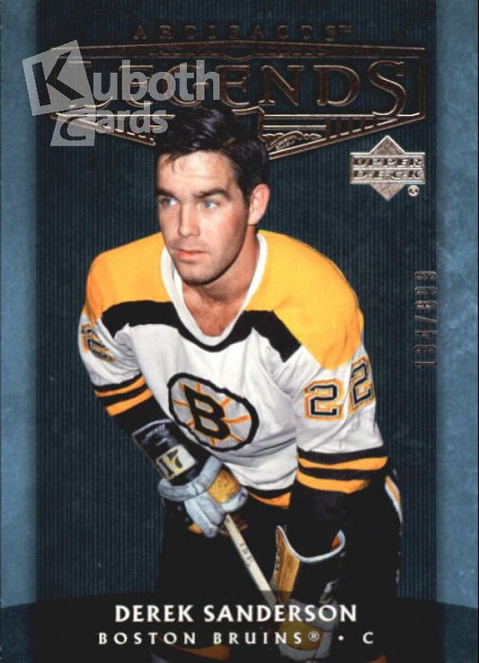 NHL 2005-06 Artifacts - No 145 - Derek Sanderson