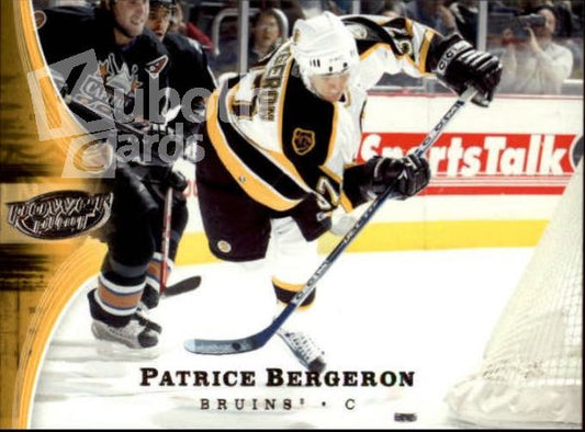 NHL 2005-06 UD PowerPlay - No 38 - Patrice Bergeron