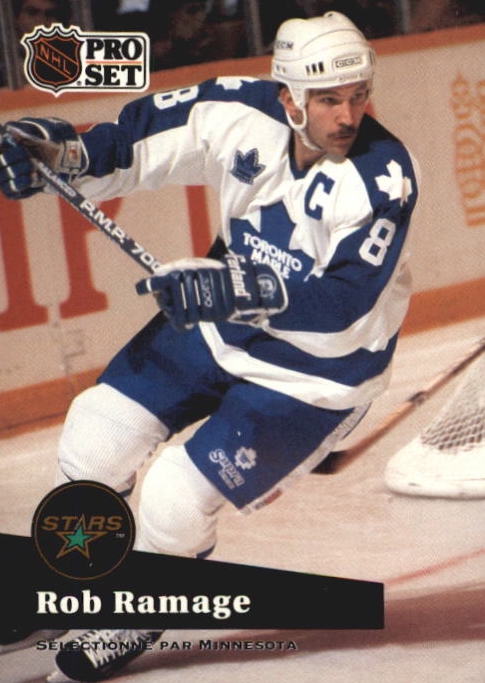 NHL 1991-92 ProSet French - No 232 - Rob Ramage