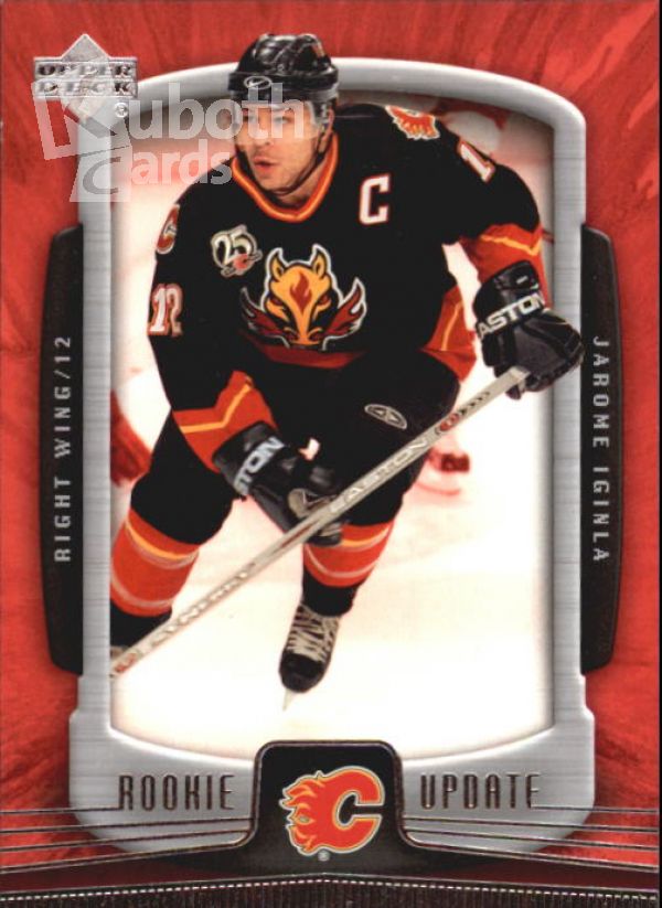 NHL 2005-06 Upper Deck Rookie Update - No 13 - Jarome Iginla