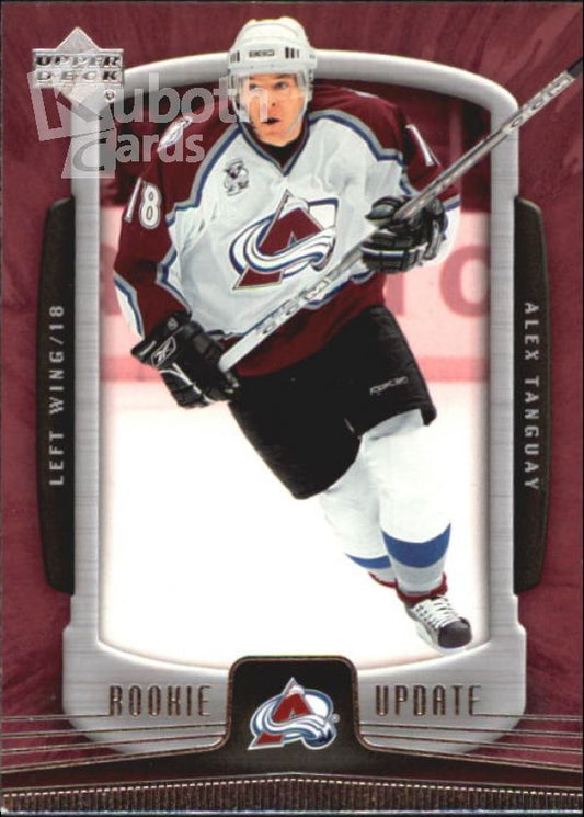 NHL 2005-06 Upper Deck Rookie Update - No 23 - Alex Tanguay