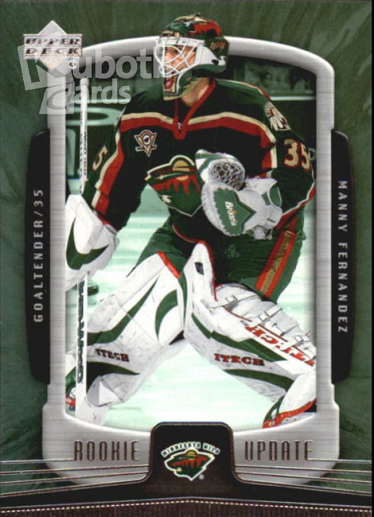 NHL 2005-06 Upper Deck Rookie Update - No 49 - Manny Fernandez