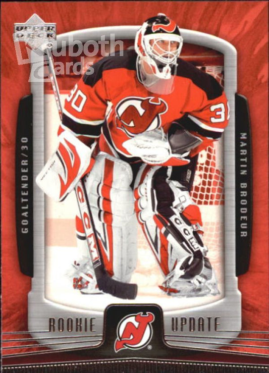 NHL 2005-06 Upper Deck Rookie Update - No 56 - Martin Brodeur