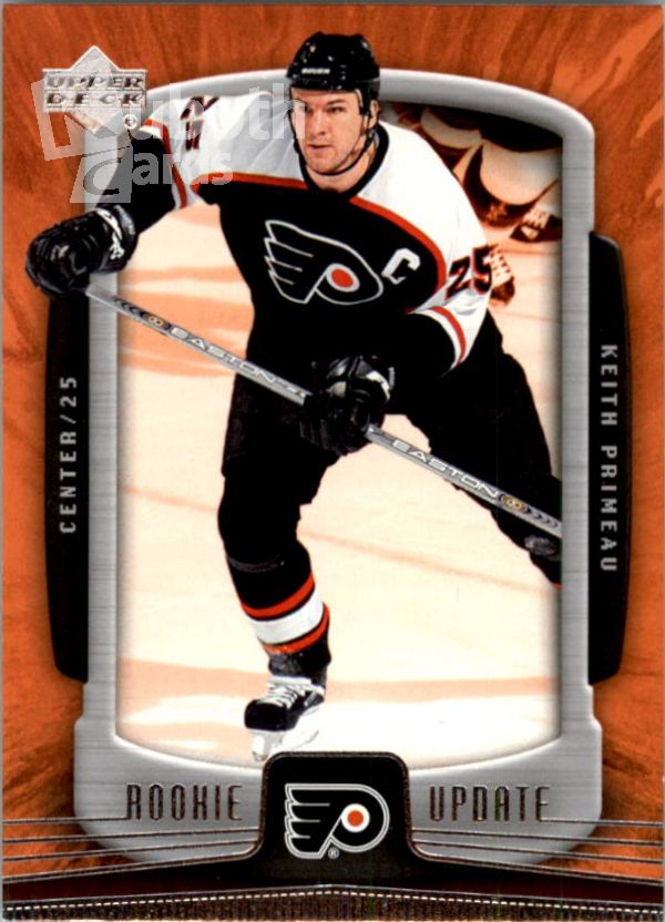 NHL 2005-06 Upper Deck Rookie Update - No 73 - Keith Primeau