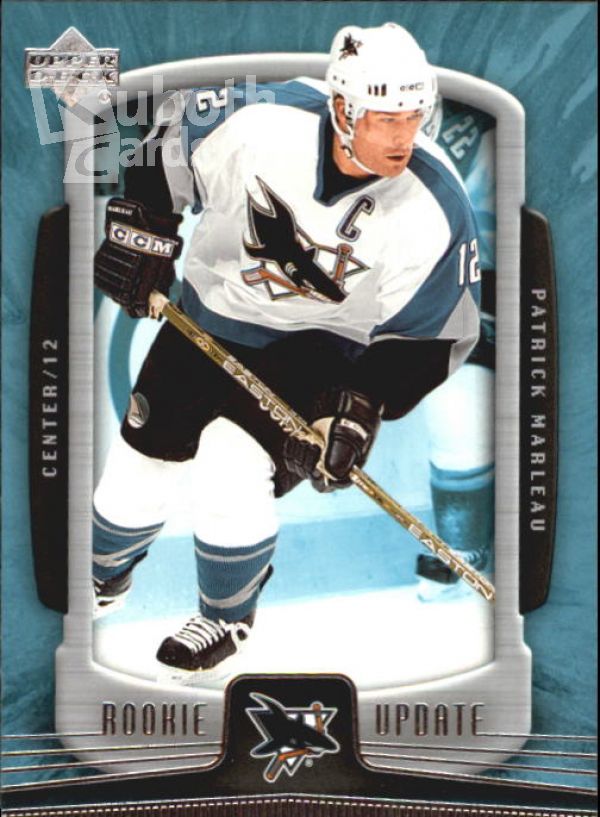 NHL 2005-06 Upper Deck Rookie Update - No 82 - Patrick Marleau