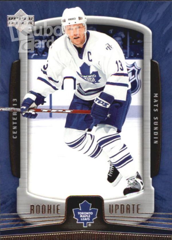 NHL 2005-06 Upper Deck Rookie Update - No 91 - Mats Sundin