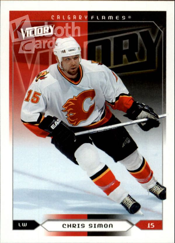 NHL 2005-06 Upper Deck Victory - No 31 - Chris Simon