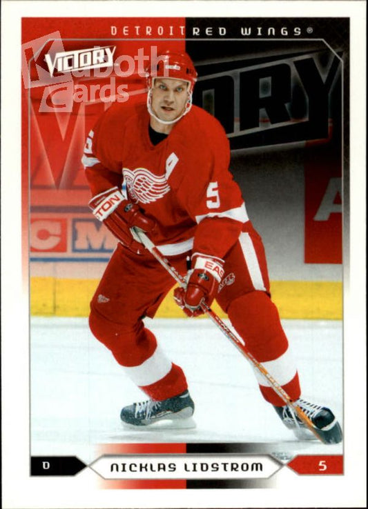 NHL 2005-06 Upper Deck Victory - No. 73 - Nicklas Lidstrom