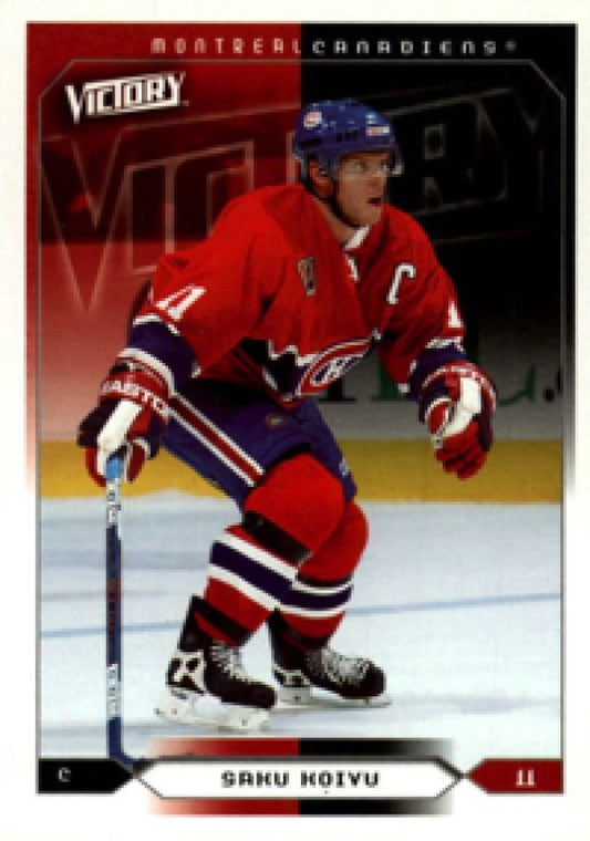 NHL 2005-06 Upper Deck Victory - No 103 - Saku Koivu