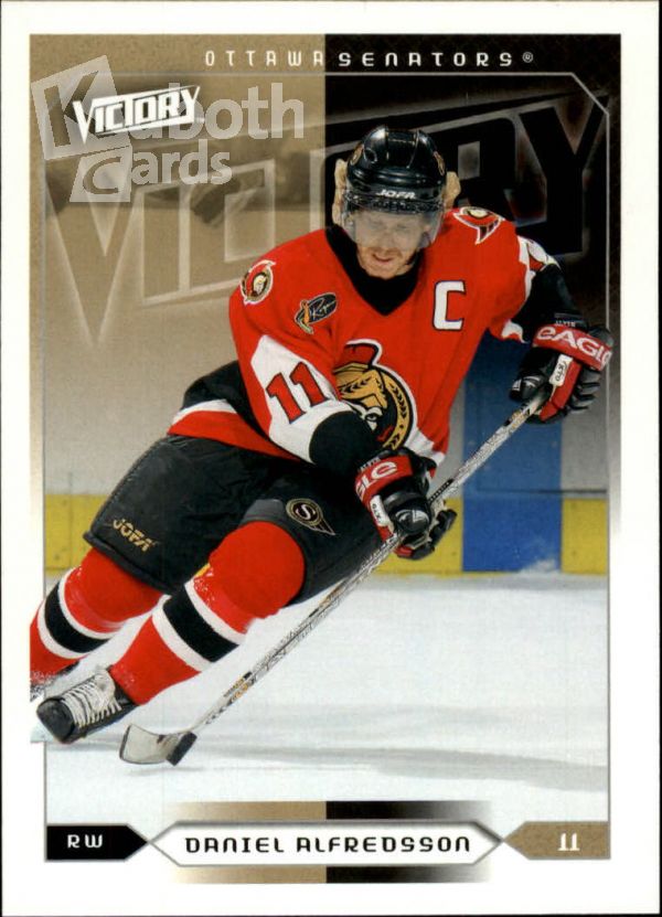 NHL 2005-06 Upper Deck Victory - No 133 - Daniel Alfredsson