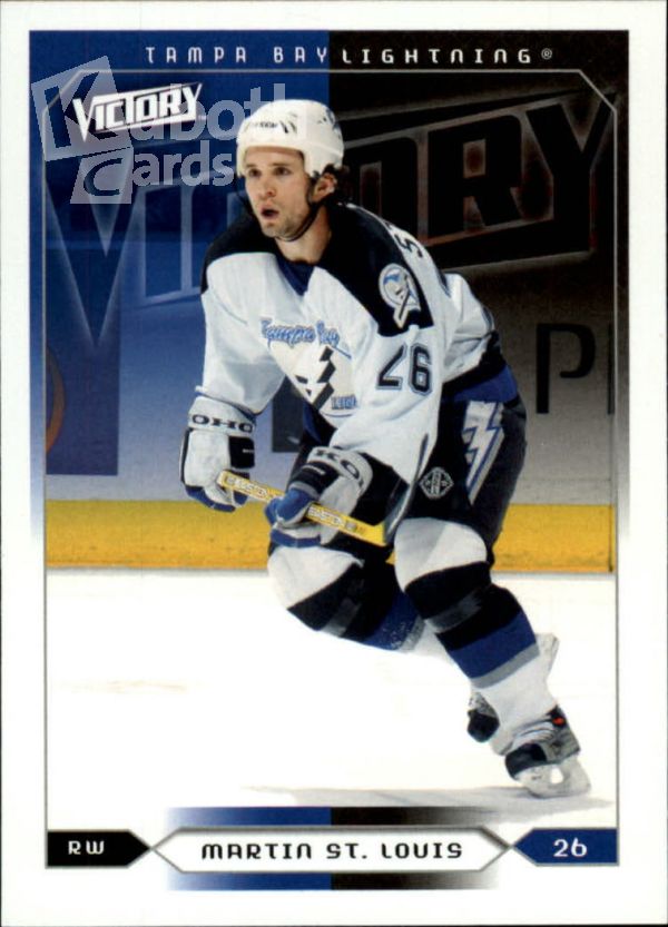 NHL 2005-06 Upper Deck Victory - No 179 - Martin St. Louis