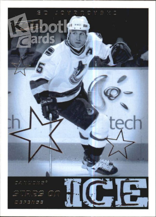 NHL 2005-06 Upper Deck Victory Stars on Ice - No SI45 - Ed Jovanovski