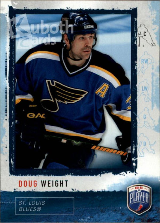 NHL 2006-07 Be A Player - No 8 - Doug Weight