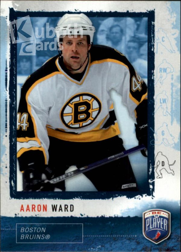 NHL 2006-07 Be A Player - No 10 - Aaron Ward