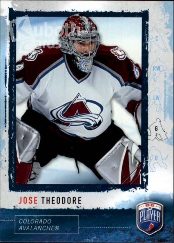 NHL 2006-07 Be A Player - No 24 - Jose Theodore