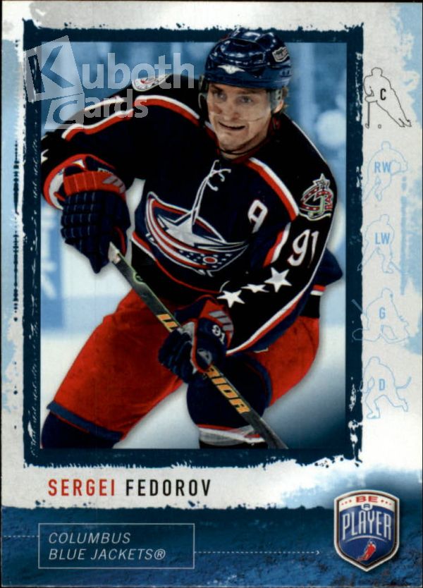 NHL 2006-07 Be A Player - No 130 - Sergei Fedorov