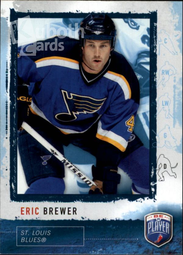 NHL 2006-07 Be A Player - No 155 - Eric Brewer