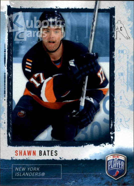 NHL 2006-07 Be A Player - No 170 - Shawn Bates