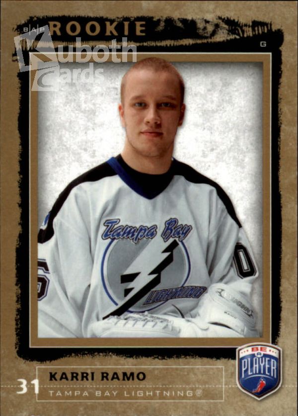 NHL 2006-07 Be A Player - No 230 - Karri Ramo