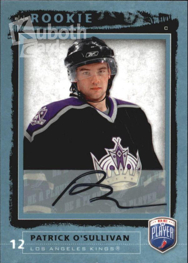 NHL 2006-07 Be A Player Signatures - No 205 - Patrick O'Sullivan