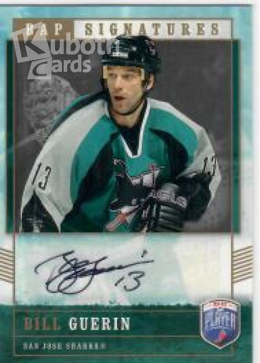 NHL 2006-07 Be A Player Signatures - No BG - Bill Guerin