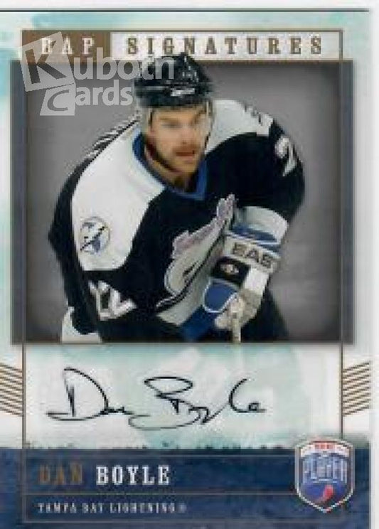 NHL 2006-07 Be A Player Signatures - No BO - Dan Boyle