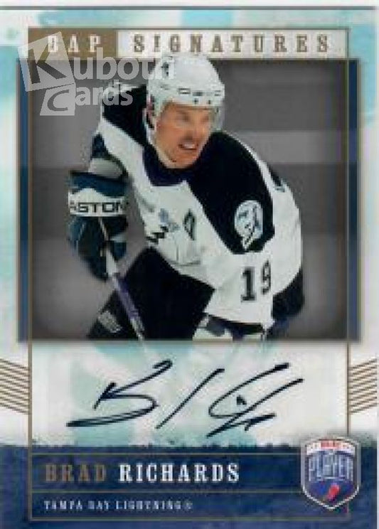 NHL 2006-07 Be A Player Signatures - No BR - Brad Richards
