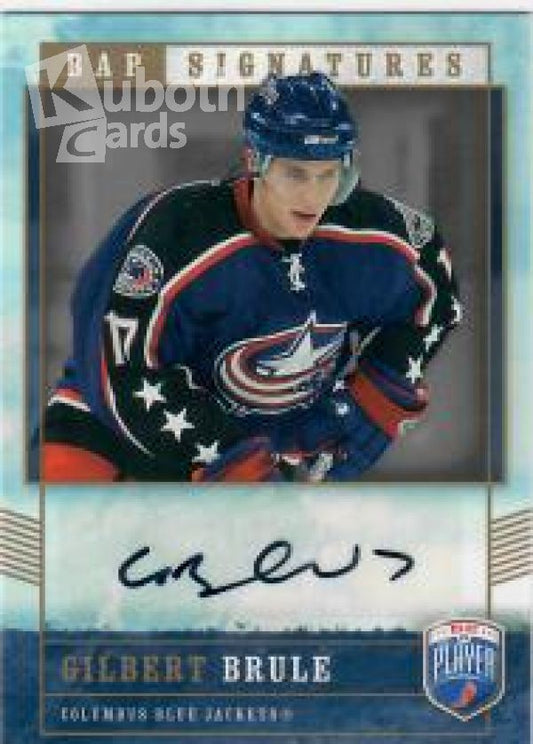 NHL 2006-07 Be A Player Signatures - No GB - Gilbert Brule