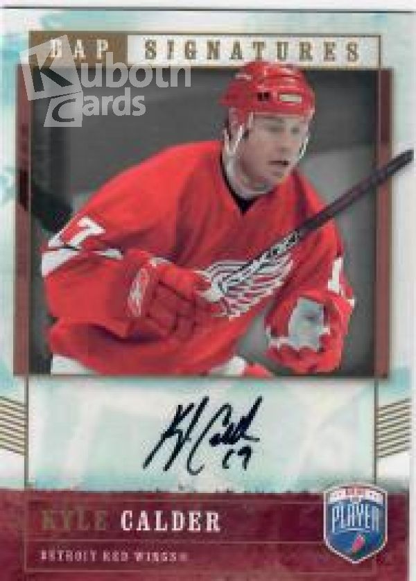 NHL 2006-07 Be A Player Signatures - No KC - Kyle Calder