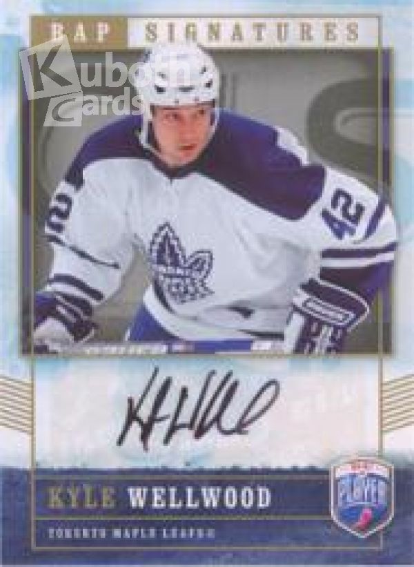 NHL 2006-07 Be A Player Signatures - No KW - Kyle Wellwood