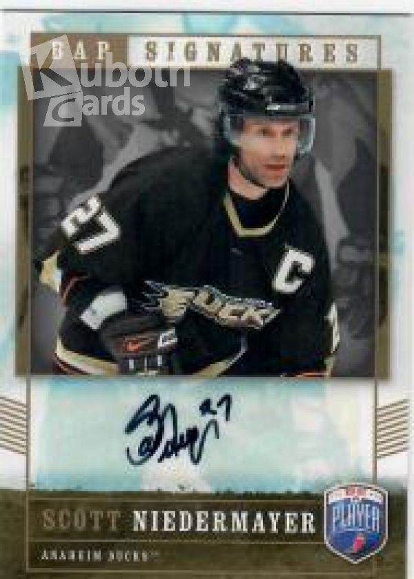 NHL 2006-07 Be A Player Signatures - No SN - Scott Niedermayer