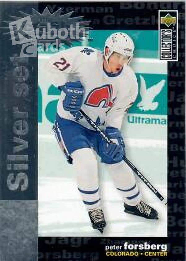 NHL 1995 / 96 Upper Deck Collector's Choice Crash the Game Silver Prize - No C20 - Peter Forsberg