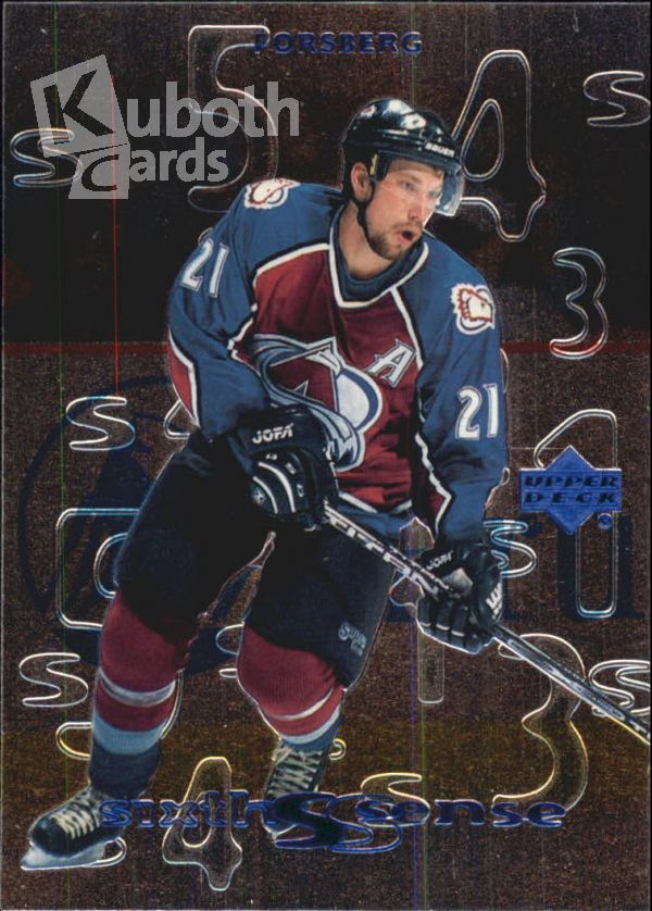 NHL 1999 / 00 Upper Deck Sixth Sense - No SS6 - Peter Forsberg