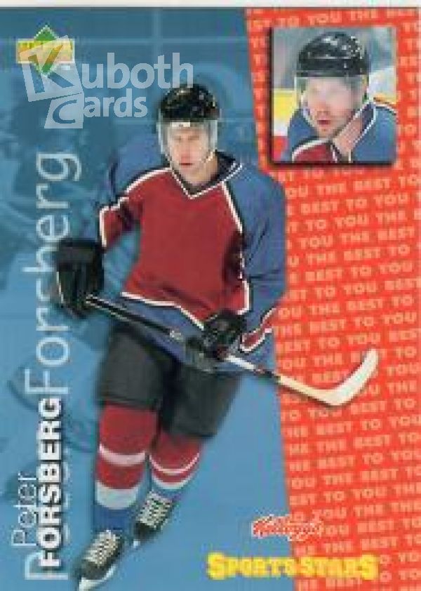 NHL 1997 Upper Deck Kellogg's - No SS 4 - Peter Forsberg