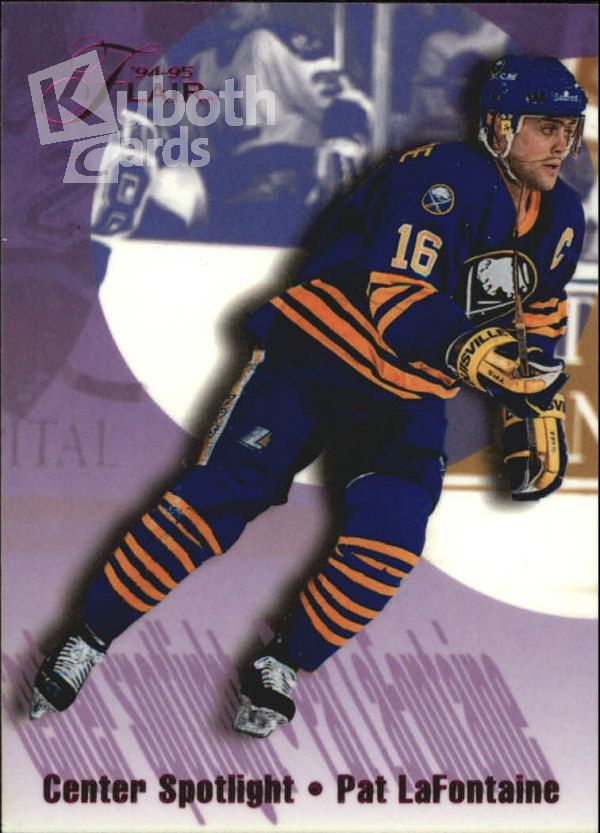 NHL 1994/95 Flair Center Spotlight - No 5 of 10 - Pat LaFontaine