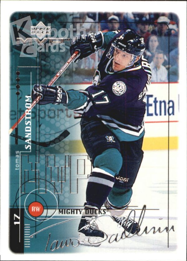 NHL 1998-99 Upper Deck MVP - No. 3 - Tomas Sandstrom