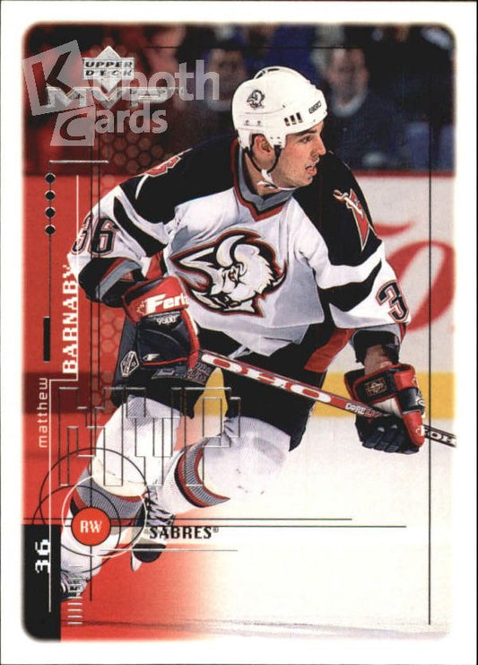 NHL 1998-99 Upper Deck MVP - No. 22 - Matthew Barnaby