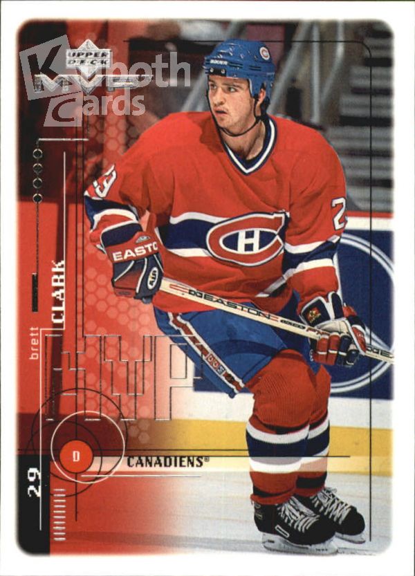 NHL 1998-99 Upper Deck MVP - No. 105 - Brett Clark