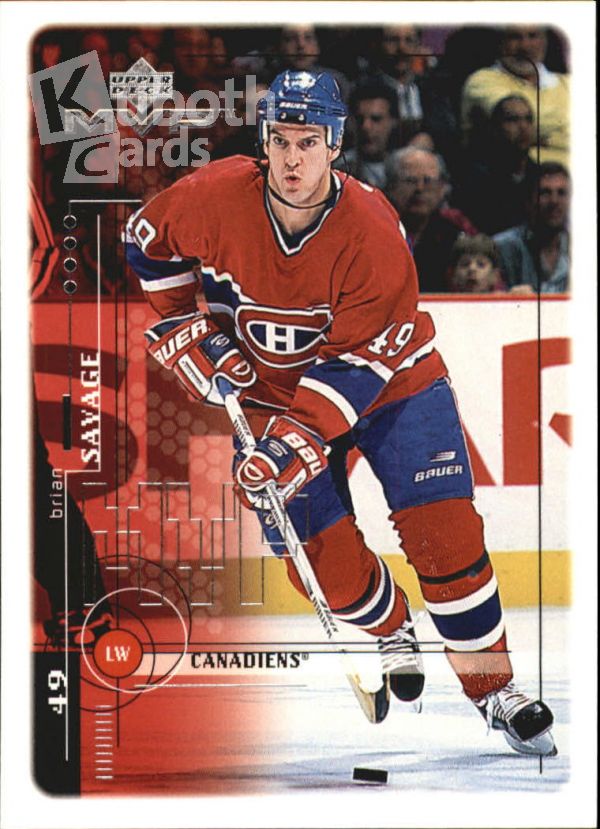 NHL 1998-99 Upper Deck MVP - No. 108 - Brian Savage