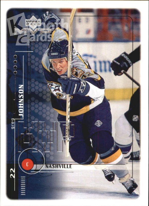 NHL 1998-99 Upper Deck MVP - No. 111 - Greg Johnson