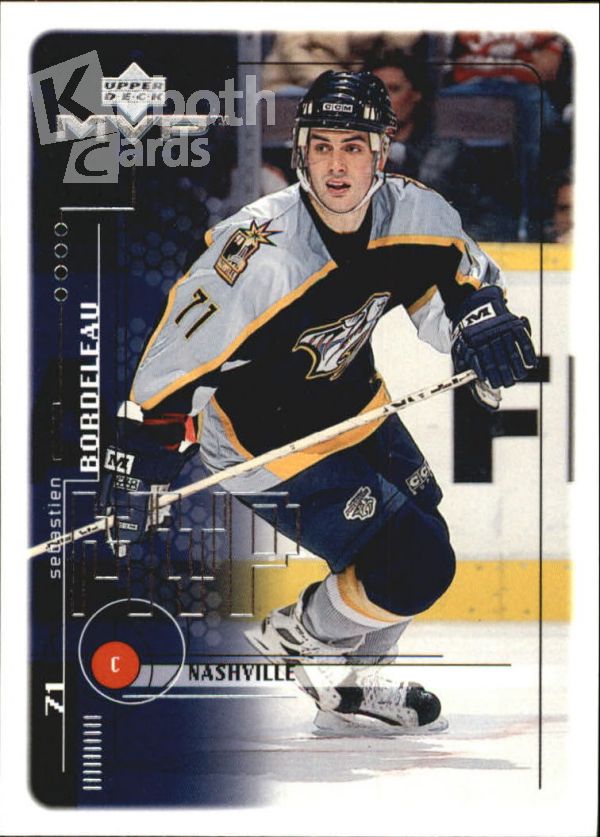 NHL 1998-99 Upper Deck MVP - No. 115 - Sebastien Bordeleau