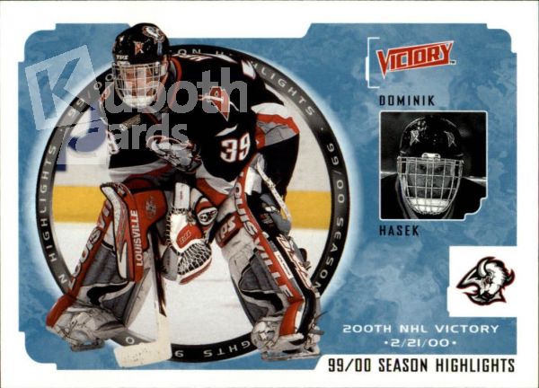 NHL 2000-01 Upper Deck Victory - No 243 - Dominik Hasek