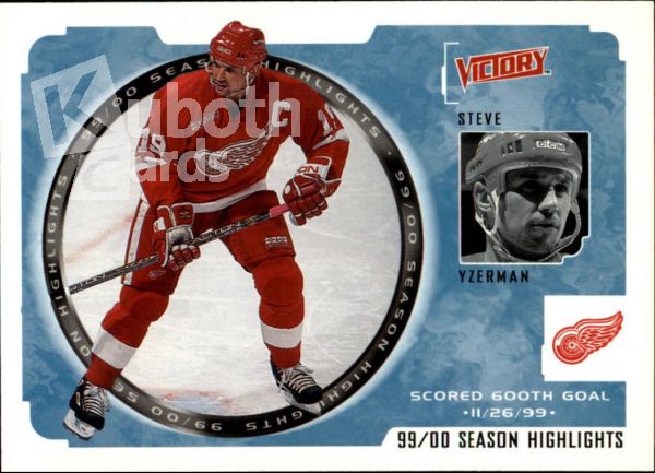 NHL 2000-01 Upper Deck Victory - No 249 - Steve Yzerman