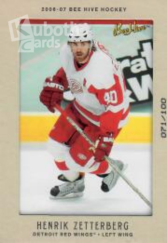 NHL 2006-07 Beehive Mat - No 64 - Henrik Zetterberg