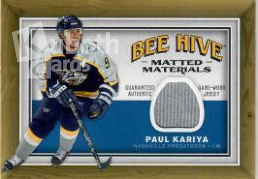 NHL 2006-07 Beehive Matted Materials - No MM-PK - Paul Kariya