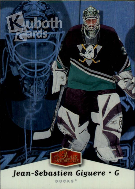 NHL 2006-07 Flair Showcase - No 1 - Jean-Sebastien Giguere