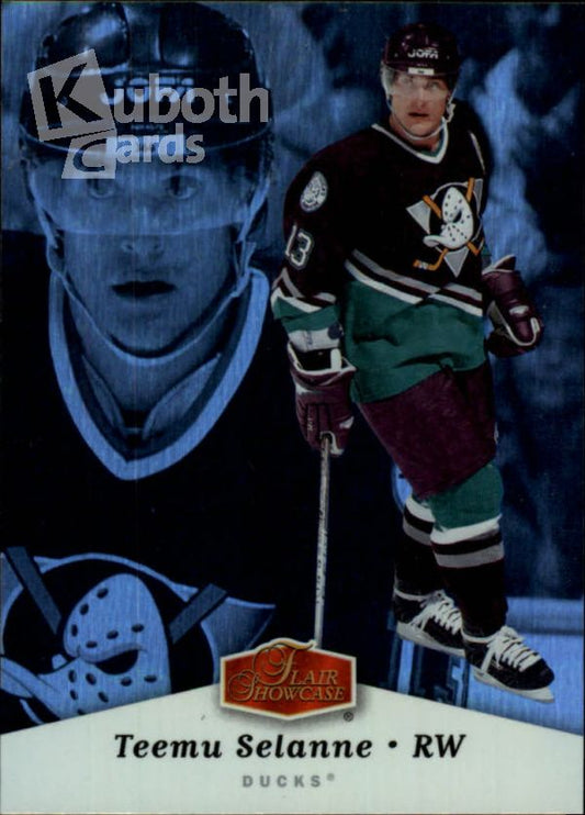 NHL 2006-07 Flair Showcase - No 2 - Teemu Selanne