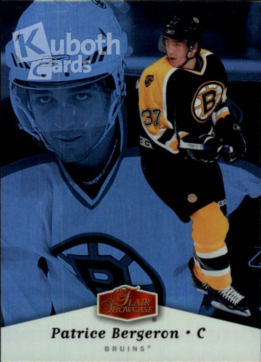 NHL 2006-07 Flair Showcase - No 9 - Patrice Bergeron